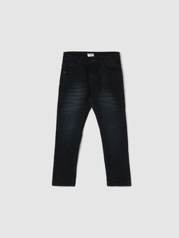 max - Black Solid Jeans