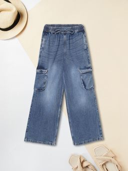 max - Blue Solid Jeans