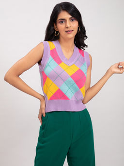 Twenty Dresses by Nykaa Fashion - Yellow Into The Cool Sweater Top