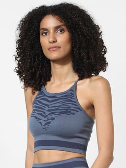 ONLY - Women Printed Blue Bra