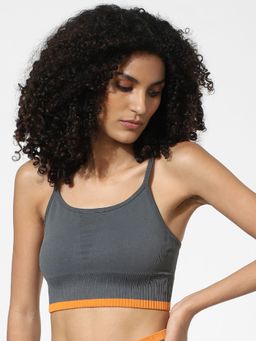 ONLY - Women Solid Grey Bra