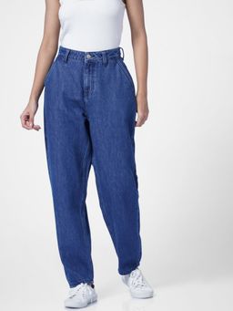 ONLY - Women Blue Solid Casual Jeans