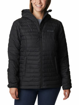 Columbia - Womens Black Colour Polyester Silver Falls Hooded Jacket