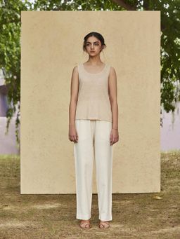 B77 - Gro Semi Formal Organic Cotton Linen Tank Top