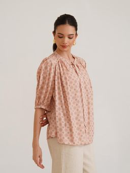 B77 - Poppy Organic Bamboo Printed Top