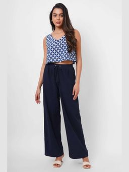 Western Era - Indigo Print Sleeveless Top