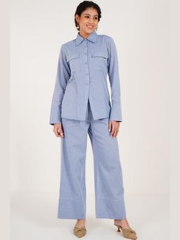 Western Era - Button-Up Herringbone Shirt