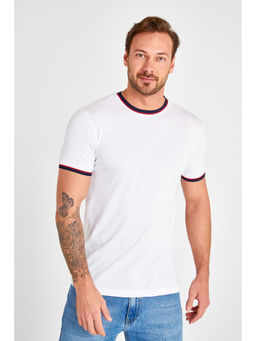 Trendyol - Man White T-Shirt