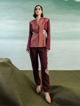Orthodox - Mauve Imperial Aura Blazer and Trouser