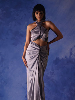Orthodox - Blue Heba Top and Skirt