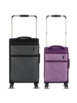 it luggage - Debonair 22 2058 08 Black White 71 Purple White 55cm Trolley Bag