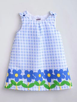 Hopscotch - Cotton Floral A-line Dress