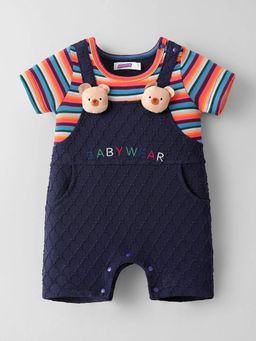 Hopscotch - Piggy Applique Embroidered Romper