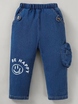 Hopscotch - Zipper Pocket Denim Jeans