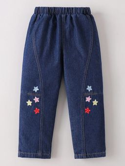 Hopscotch - Star Embroidered Jeans
