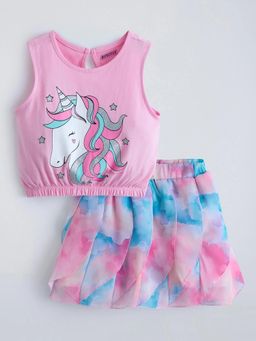 Hopscotch - Unicorn Top With Skirt