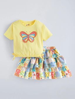 Hopscotch - Butterfly Top With Skirt