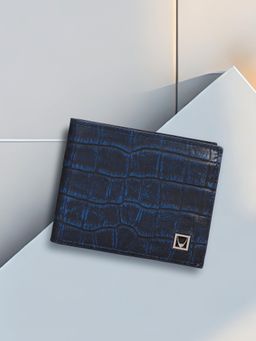 Hidesign - Rover W2 Midnight Blue Men Bi-Fold Wallet (S)