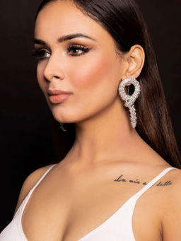 Amreli Jaipur - Diamond Multi-Color Earrings