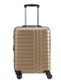 CARPISA - Gold Geometric Trolley L -New Gotech