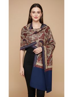 MUFFLY - Premium Woolen Women's Shawl Heritage Woven Design