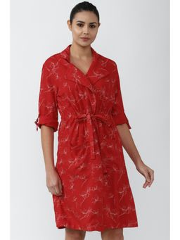 Van Heusen - Women Red Dress