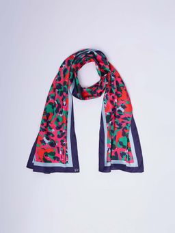 FableStreet - Animal Print Scarf - Multi-Colour