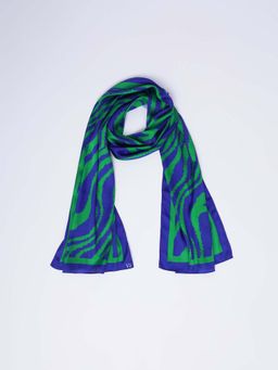 FableStreet - Animal Print Scarf - Multi-Colour