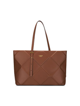 Lavie Luxe - Women Quare Tote Bag D Tan (XL)