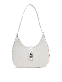 Akiki London - Women Greenwich Flap Small Shoulder Bag White (S)
