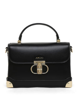 Akiki London - Women Westminster Small Satchel Black (S)