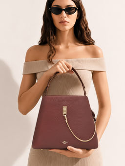 Akiki London - Women Thames Satchel Bag Brown