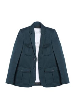 CHARCHIT - Boys Regular Fit Plain Party Wear Blazer And T-Shirt