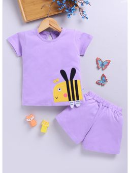 Toonyport - Boys Cotton Printed T-Shirt With Shorts Set
