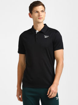 Reebok - Rbk Vector Polo Black Training Polo Shirt