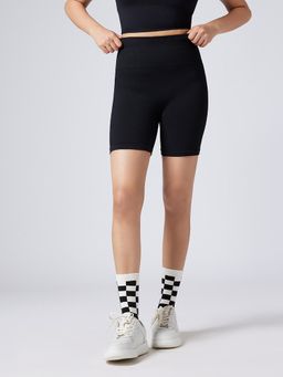 FEIER - Black Flexrib Bike Shorts
