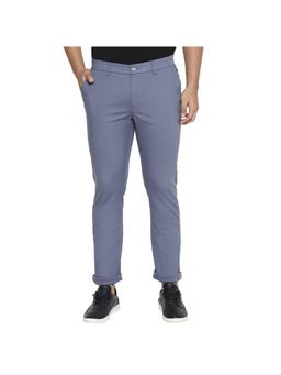 BASICS - Tapered Fit Blue Mirage Stretch Trouser