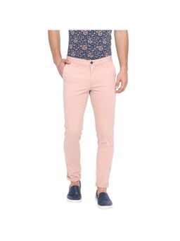 BASICS - Tapered Fit Muted Clay Over Dyed Trouser