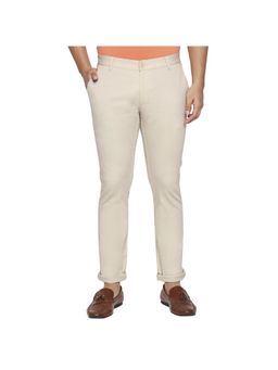 BASICS - Tapered Fit Fog Stretch Trouser