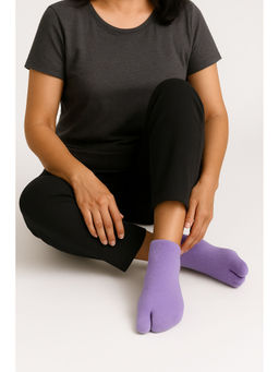Thela Gaadi - Multi-Color Solid Pair of Sockss