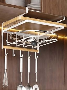 DecorTwist - Multifunctional Metal 5 Wall Hook Hanger For Room Kitchen