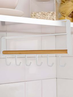 DecorTwist - Multifunctional Metal 6 Wall Hook Hanger For Room Kitchen