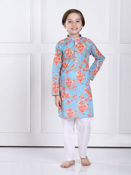 THE PONY & PEONY CO. - Boys Jas Kurta with Pyjama (Set of 2)