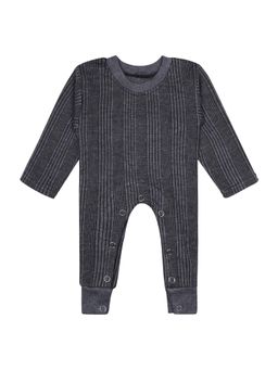 Superminis - Grey Wool Textured Bodysuit