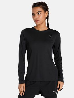 Puma - Run Favorite Womens Black T-shirt