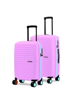 Nasher Miles - Unisex Cairo Hard-Sided Polypropylene Luggage Trolley Bag (Set of 2)
