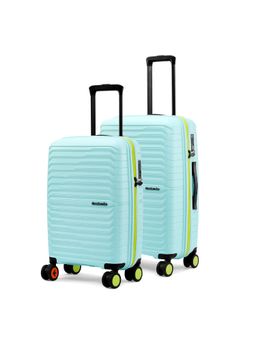 Nasher Miles - Unisex Cairo Hard-Sided Polypropylene Luggage Trolley Bag (Set of 2)