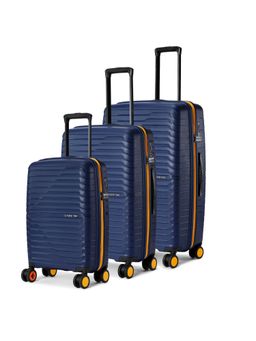 Nasher Miles - Unisex Cairo Hard-Sided Polypropylene Luggage Trolley Bag (Set of 3) (S/M/L)