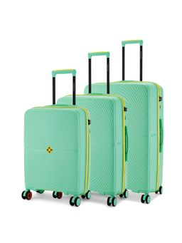 Nasher Miles - Unisex Bali Hard-Sided Polypropylene Luggage Trolley Bag (Set of 3) (S/M/L)
