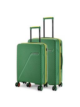 Nasher Miles - Unisex Montreal Hard-Sided Polypropylene Luggage Trolley Bag (Set of 2)